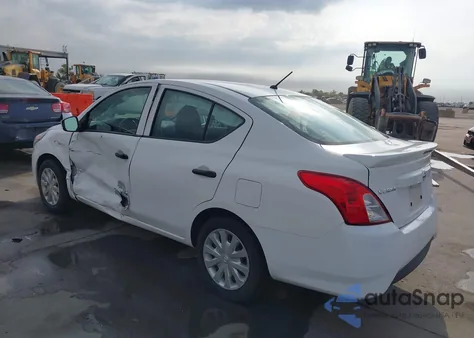2017 Nissan Versa 1.6 S+ из США, поврежденный, VIN 3N1CN7APXHL826049